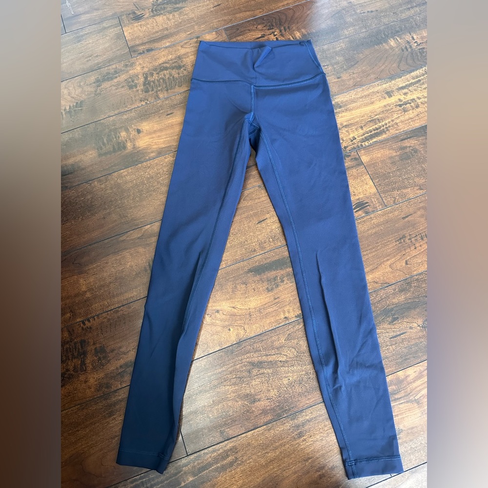 Lululemon WUNDER UNDER HIGH-RISE TIGHT 28" *BRUSHED FULL-ON LUXTREME size 4